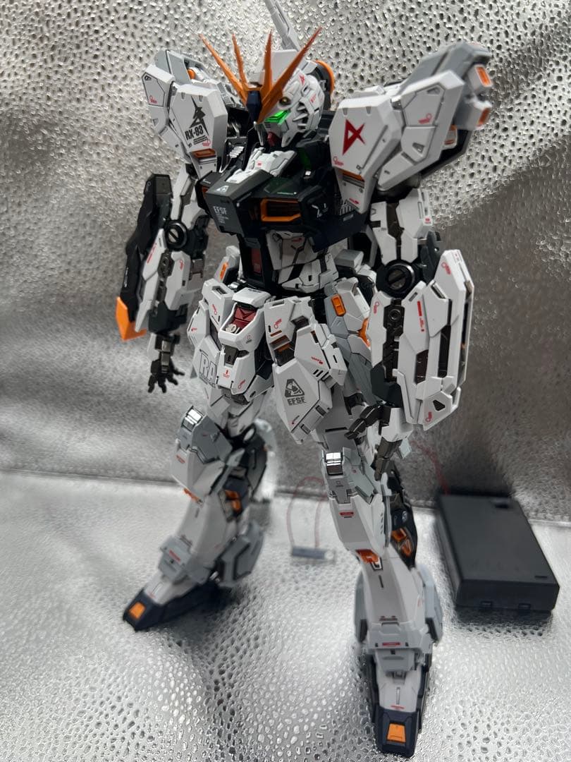 海外製MGミューガンダム(完成品)LED電飾