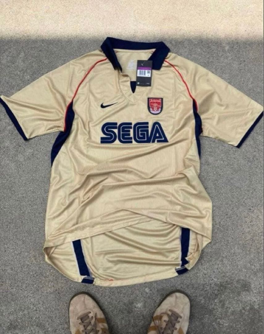 【超希少】NIKExアーセナル 2001-02 アウェイユニフォーム ナイキ