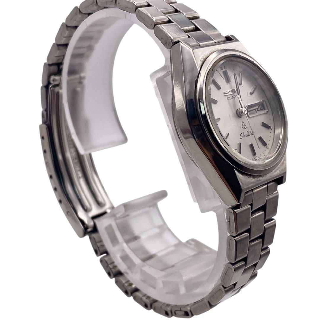 SEIKO Silver Wave デイト シルバー レディース 腕時計 889