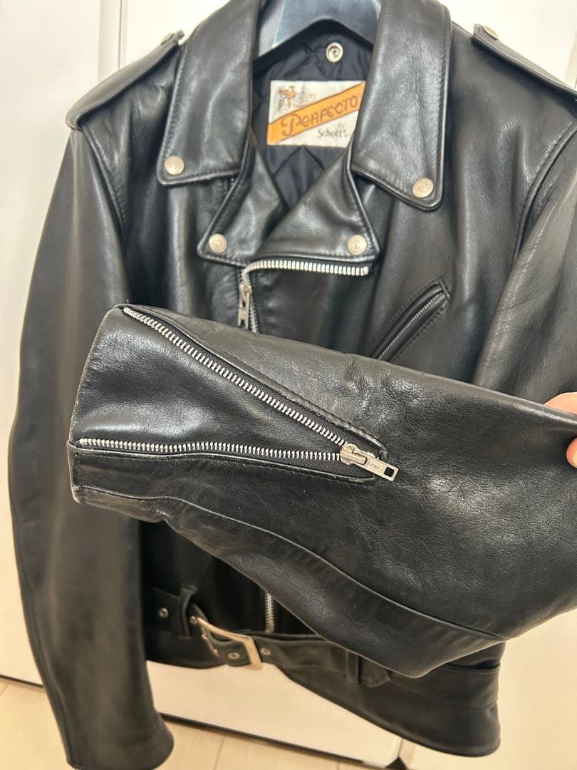 schott 90s バイカータグ後期 ダブルライダースジャケット