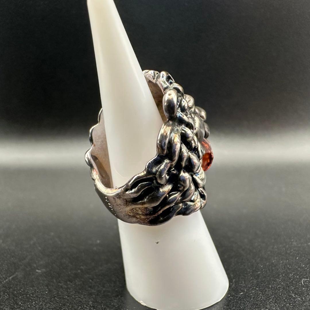 極美品✨　GUCCI　リング　指輪　ライオンヘッド　ロゴ　刻印　1473