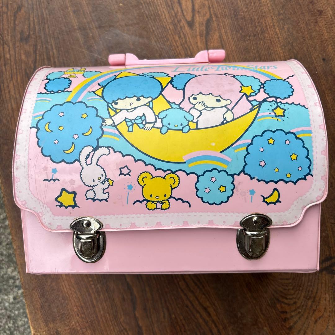 昭和レトロ　激レア　1976年製 Kiki & Lala ハンドバッグ ピンク
