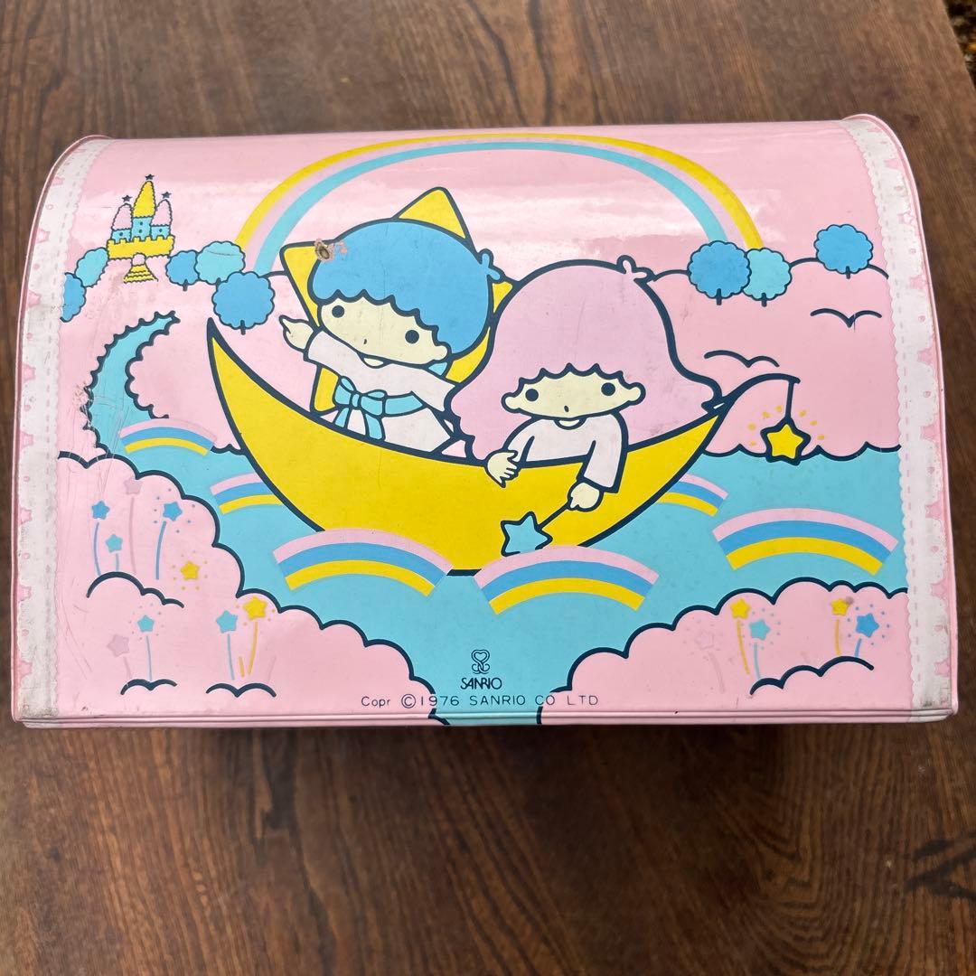 昭和レトロ　激レア　1976年製 Kiki & Lala ハンドバッグ ピンク