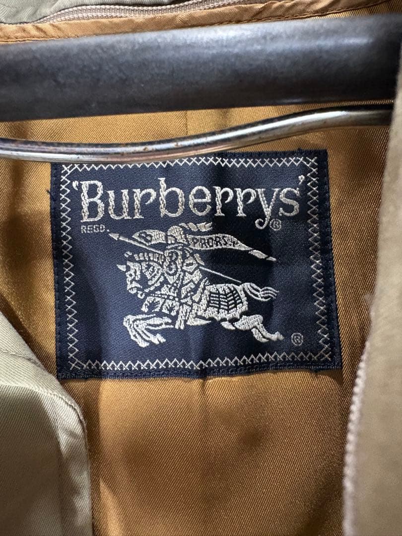Burberry バーバリー ステンカラーコート カーキ系