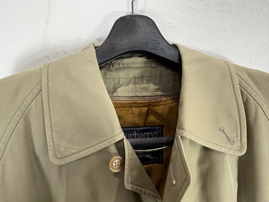 Burberry バーバリー ステンカラーコート カーキ系