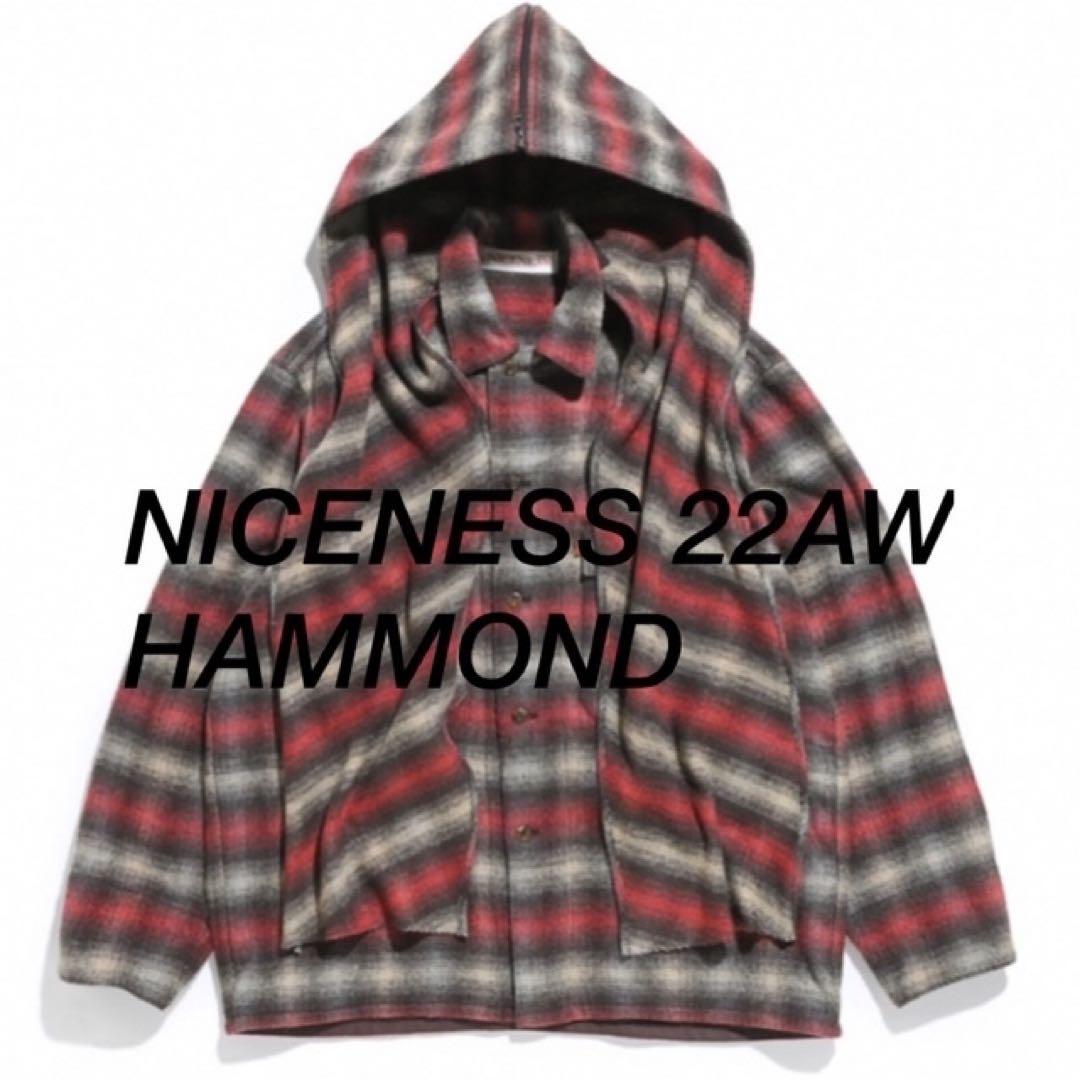 NICENESS HAMMOND ワイルドシルク カデットブルゾン