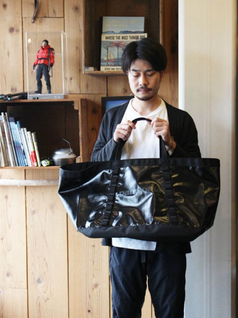 Patagonia ブラックホールトートバッグ 黒