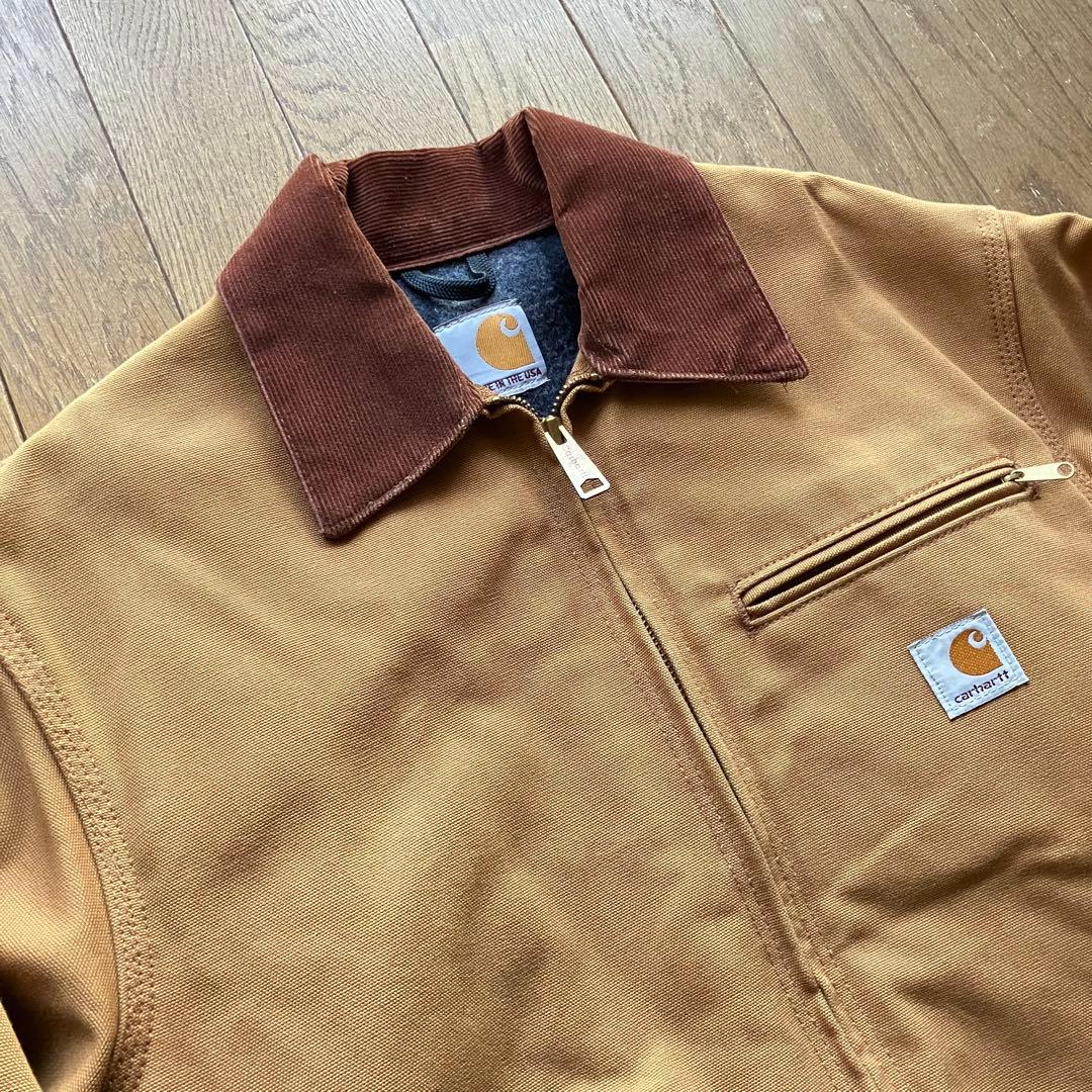 美品！Carhartt トラディショナルジャケット ブラック コート J001
