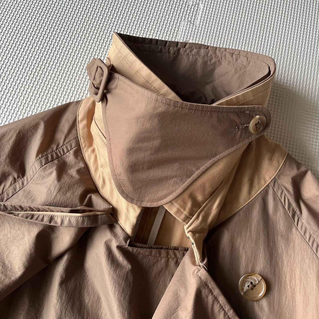 美品 YOKE NYLON COVERED TRENCH COAT ベージュ 2