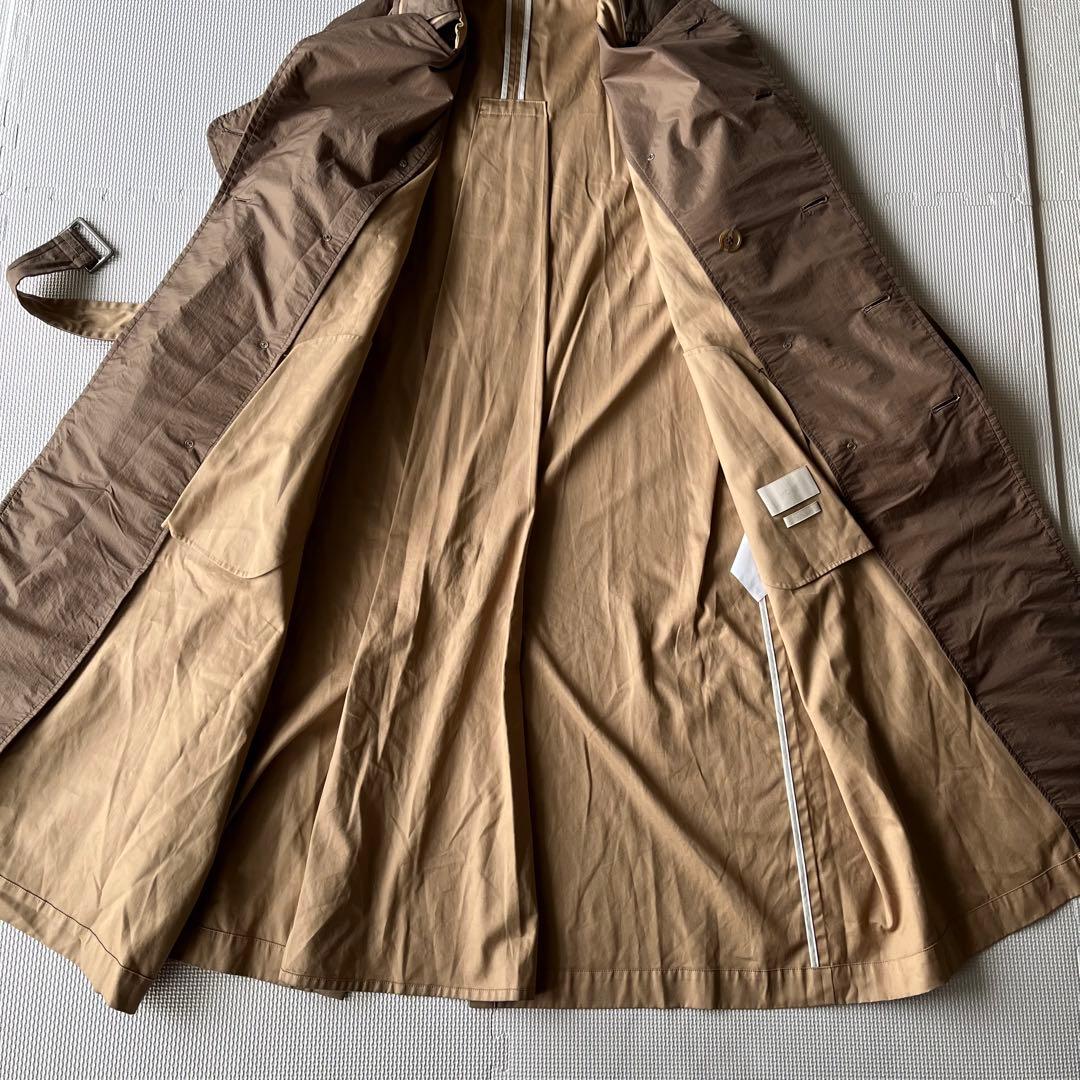 美品 YOKE NYLON COVERED TRENCH COAT ベージュ 2