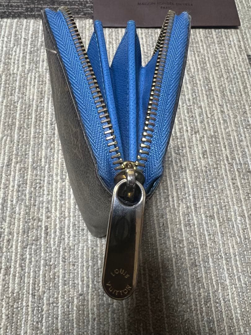 最終値下げ‼️LOUIS VUITTON 長財布 ブラウン/ブルー