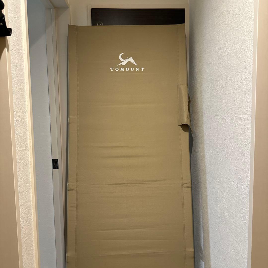 最終値下げ！TOMOUNT 折りたたみコット　ベージュ　2セット売