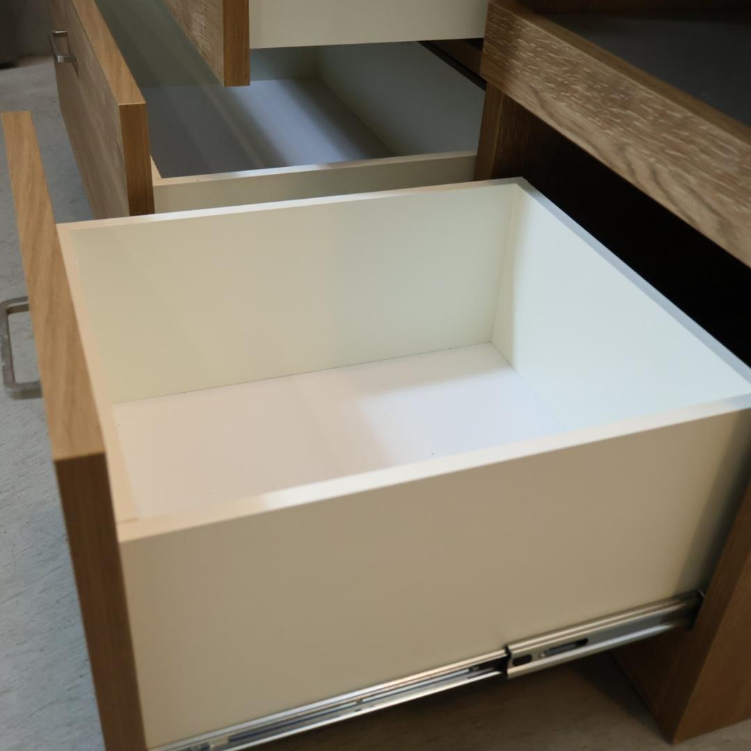 末次家具 LUCIDO キッチンボード カップボード 食器棚 キッチンボード