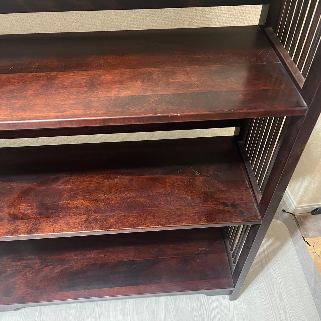 九州民芸家具 飾り棚 シェルフ HM117 棚ブックシェルフ ヴィンテージ