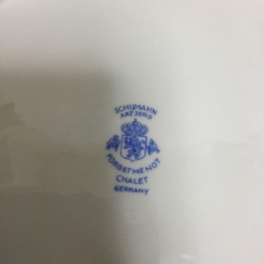 シューマンババリア　わすれな草　ピアスプレート　盛り皿
