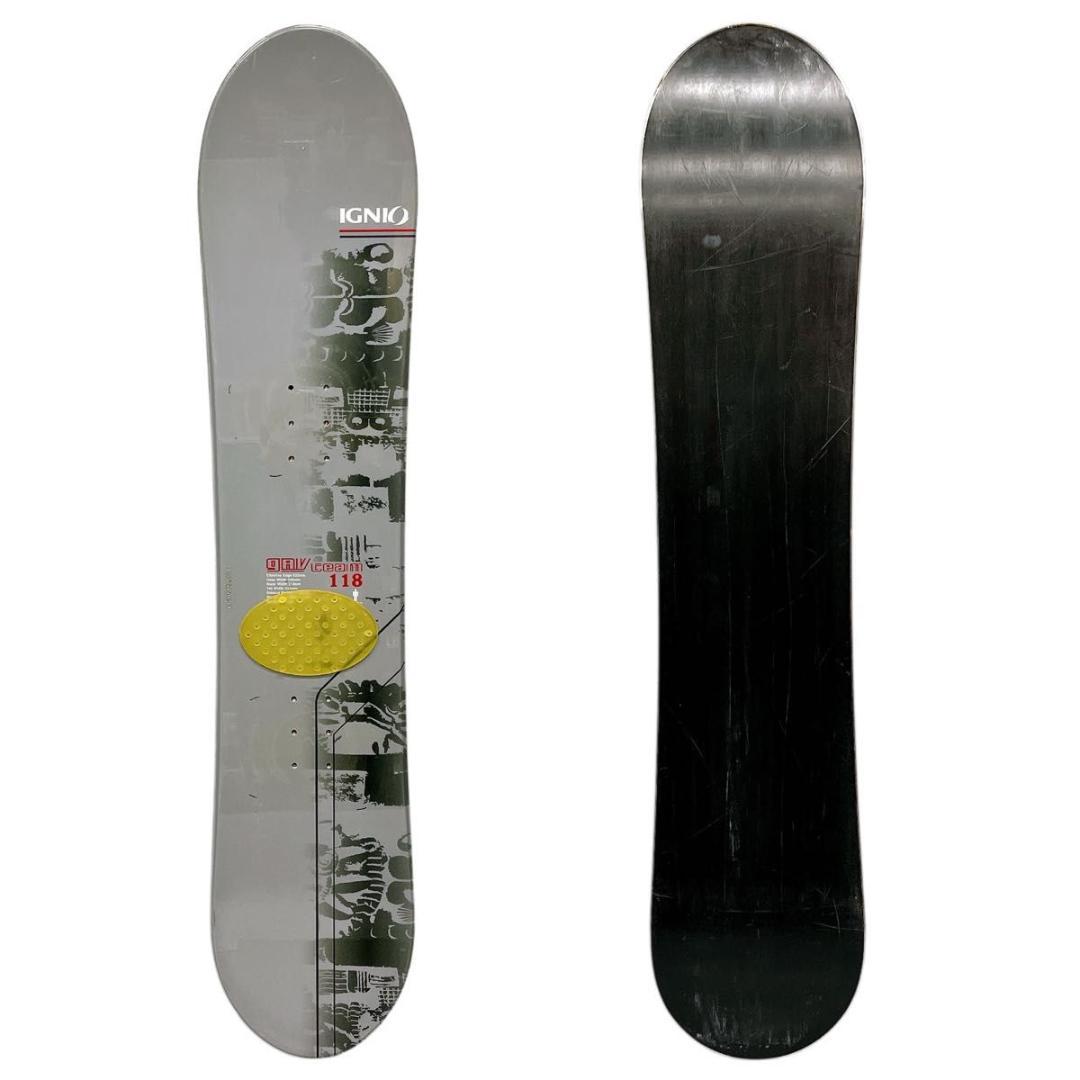 【3点セット】ジュニアスノーボード IGNIO GRV TEAM 118cm