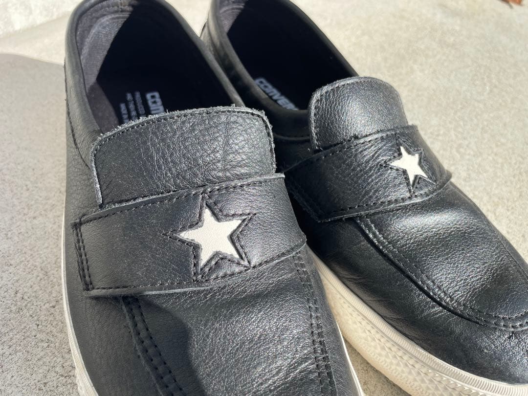 靴 converse addict one star loafer