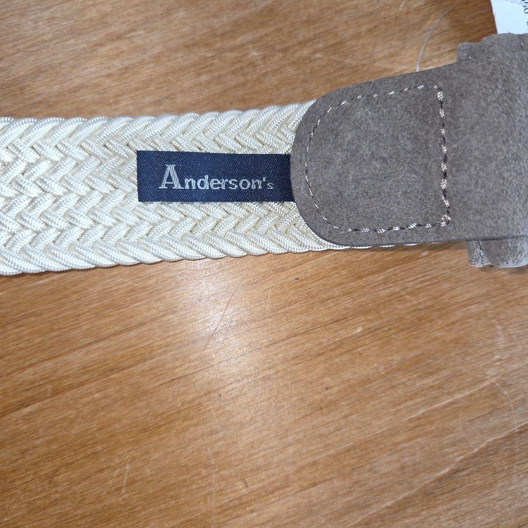 Andersons　ジャーナルスタンダード ラバーメッシュベルト90