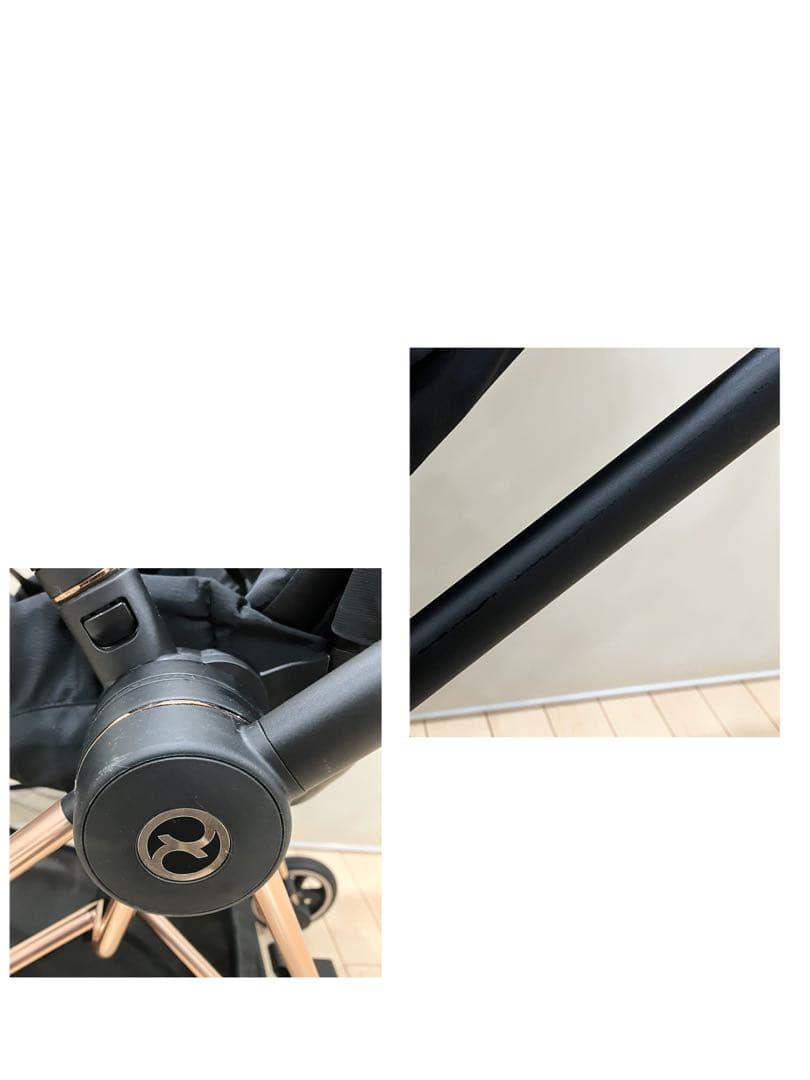 cybex MIOS フレーム＆シートJP3 ローズゴールド ベビーカー