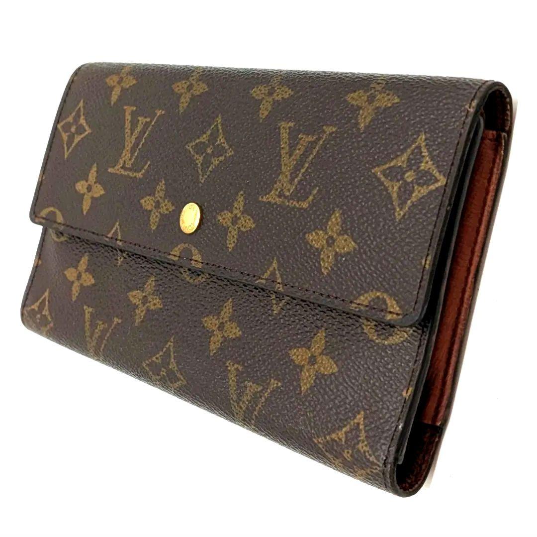 ルイヴィトン モノグラム インターナショナル 三つ折り 長財布 C6