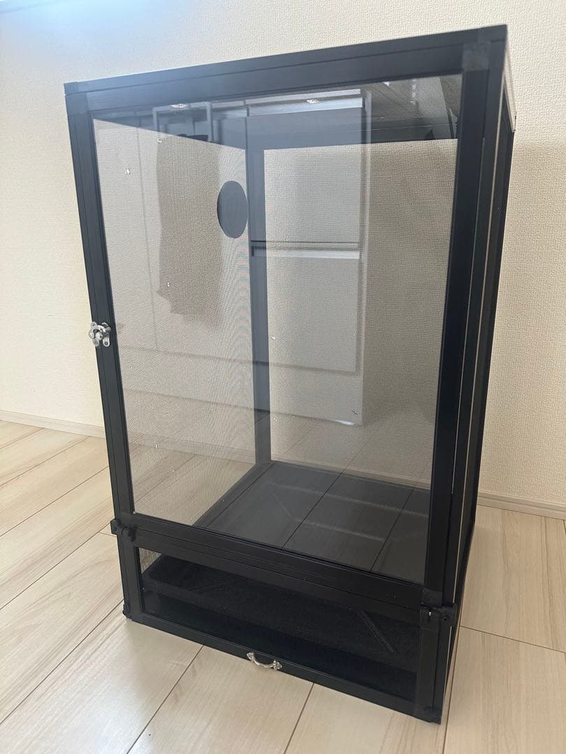 爬虫類　カメレオン　メッシュケージ　42×42×66