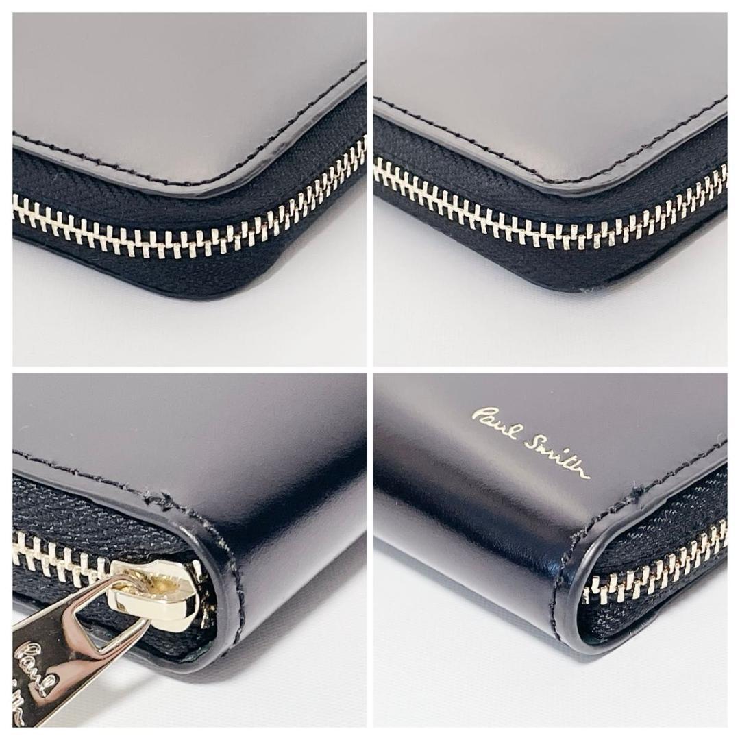 PaulSmith コードバン 馬革 ラウンドジップ ウォレット 長財布 美品