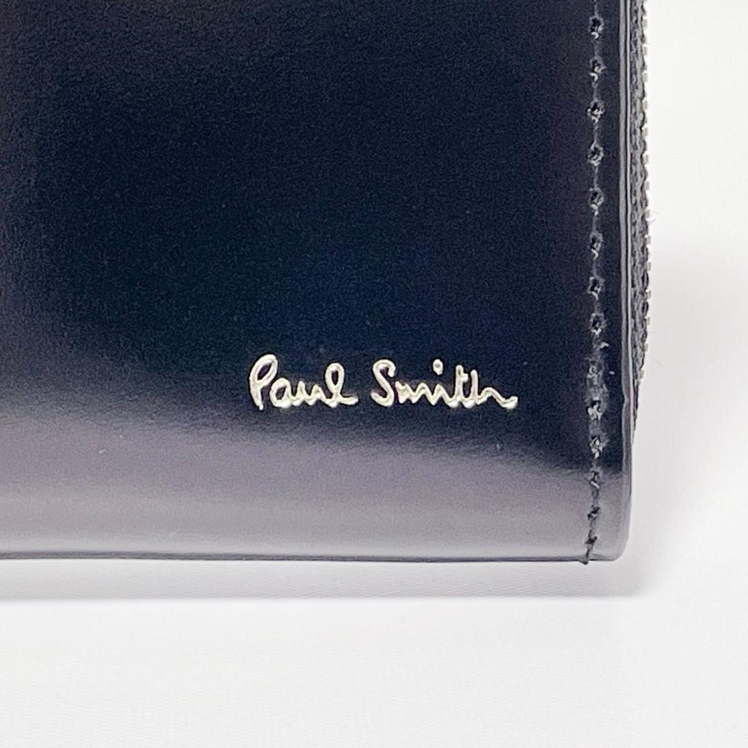 PaulSmith コードバン 馬革 ラウンドジップ ウォレット 長財布 美品