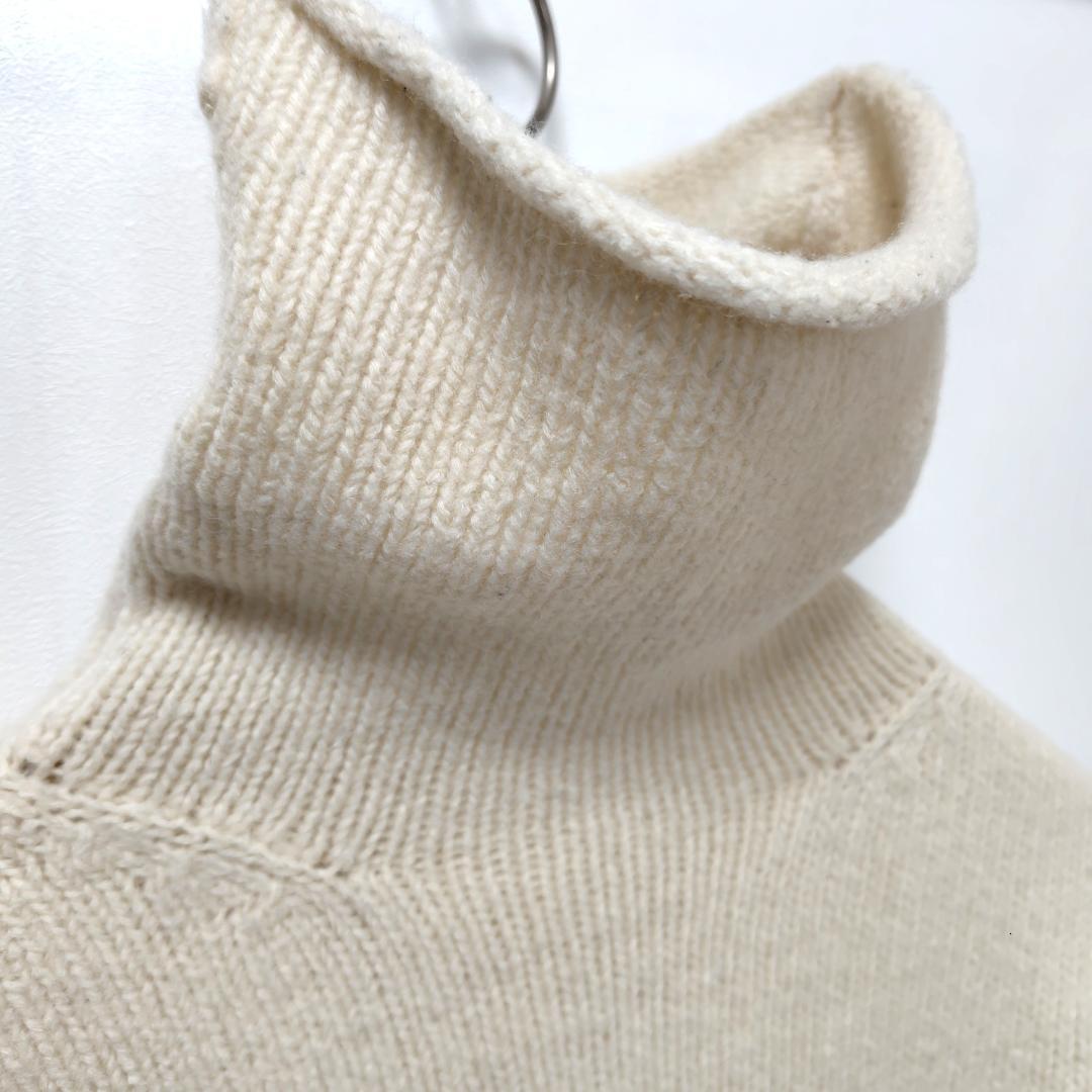 Y's Yohji Yamamoto　ウールニットセーター　タートルネック