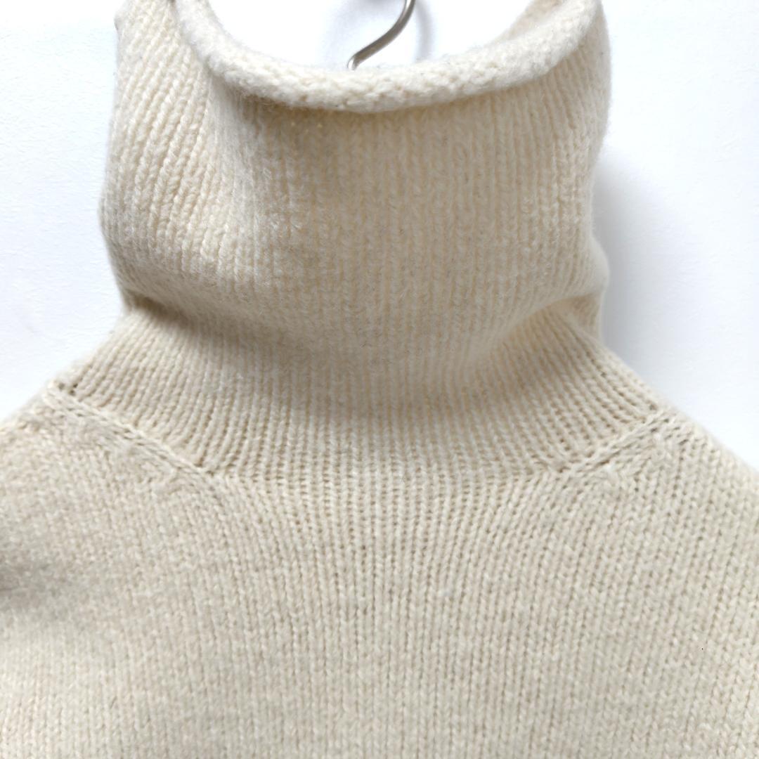 Y's Yohji Yamamoto　ウールニットセーター　タートルネック