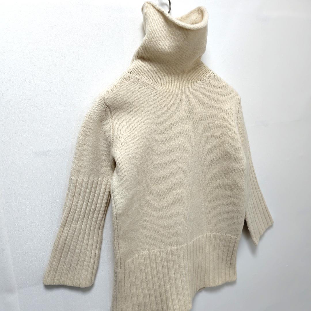 Y's Yohji Yamamoto　ウールニットセーター　タートルネック