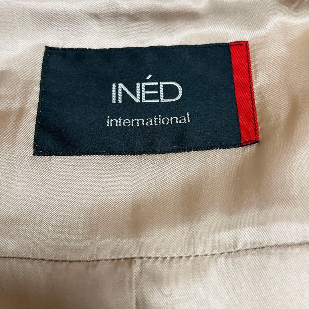 INED カシミア100%ロングコート