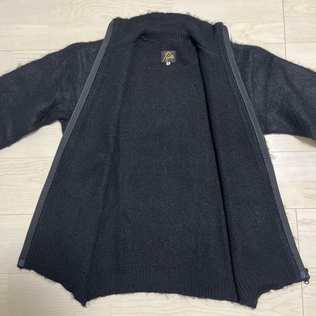 【Needles】Zipped Mohair Cardigan