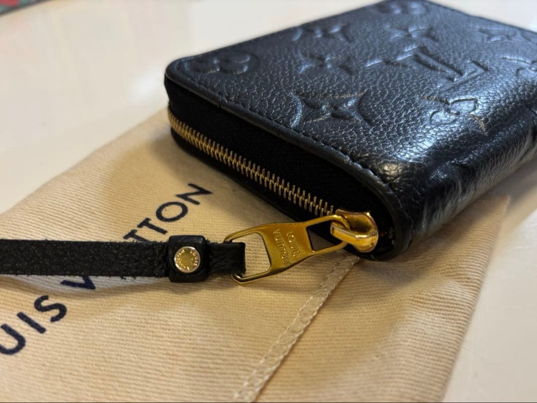 ことりLOUIS VUITTON◇ブラック◇ジッピーケース