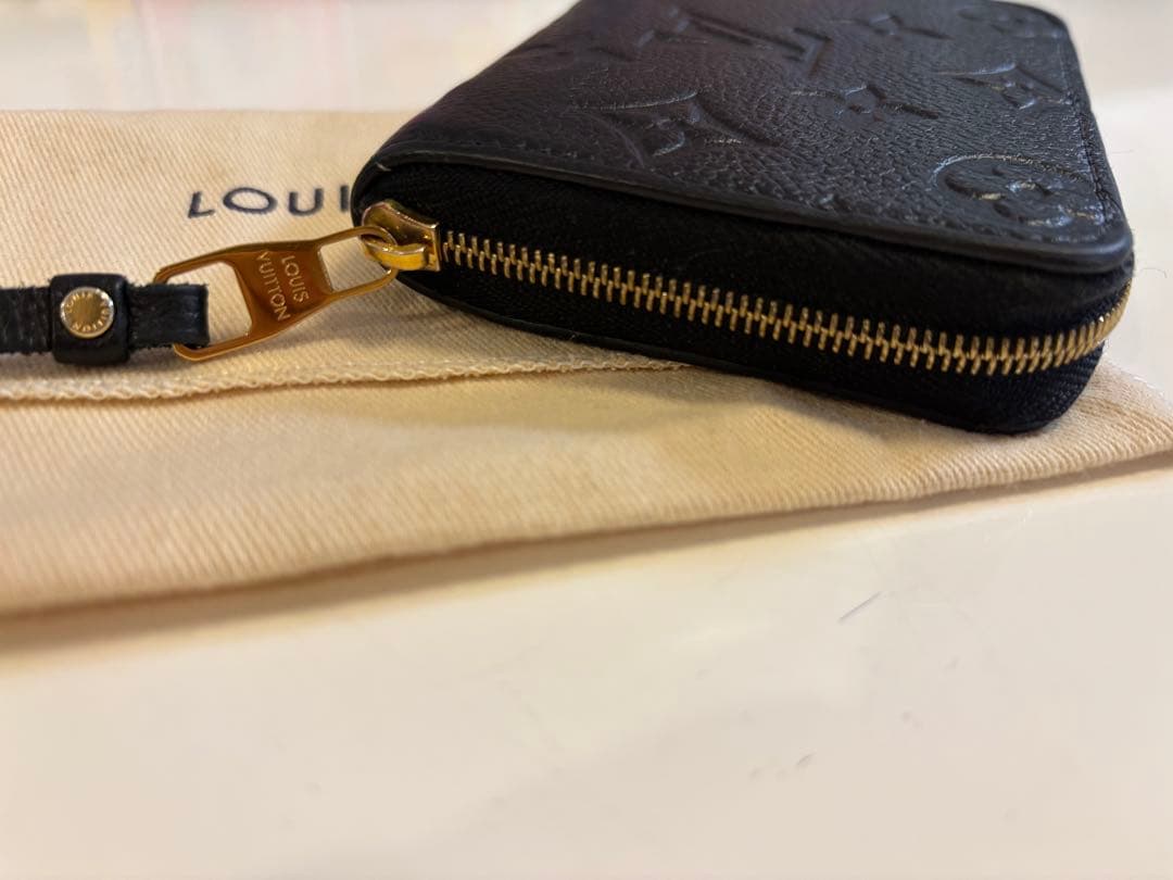 ことりLOUIS VUITTON◇ブラック◇ジッピーケース