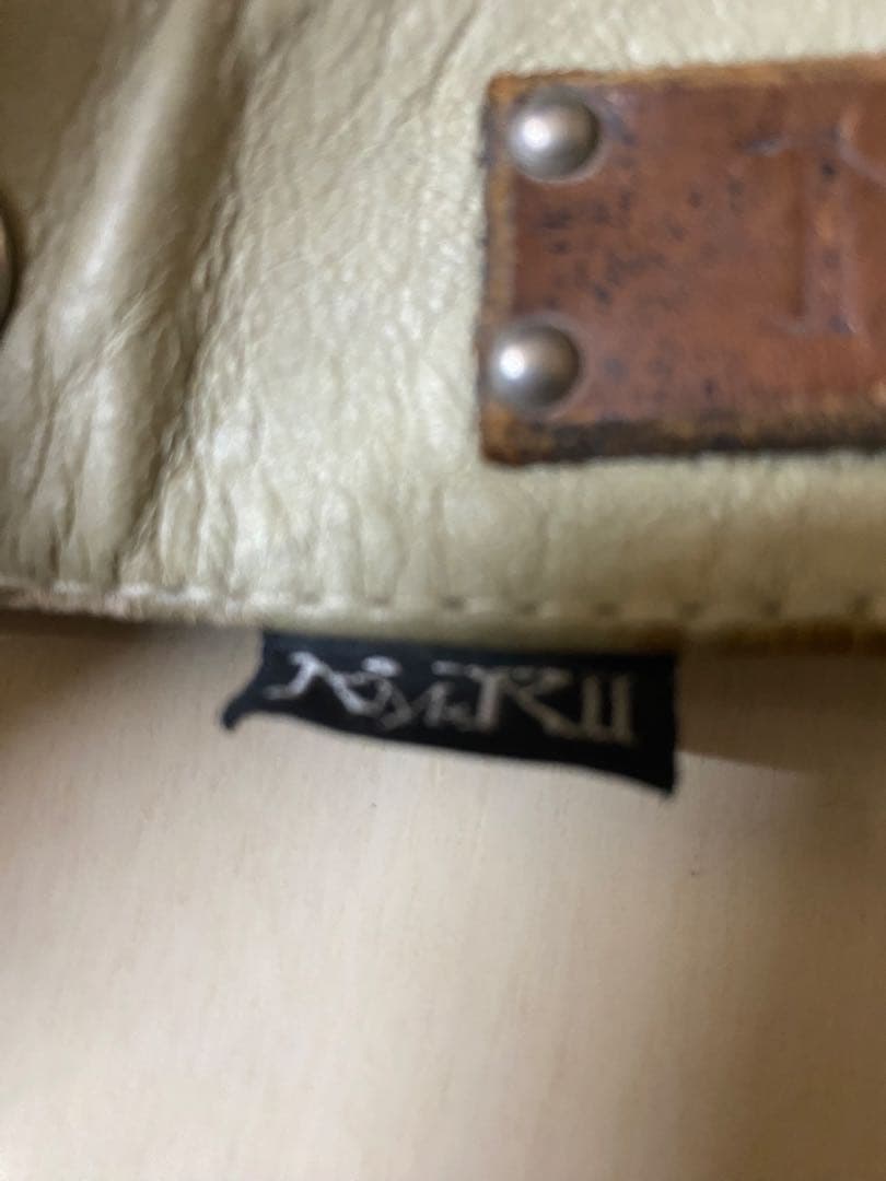 【希少レア！】KMRii ケムリ パイソン 白蛇 レザーベルト ハード 激シブ
