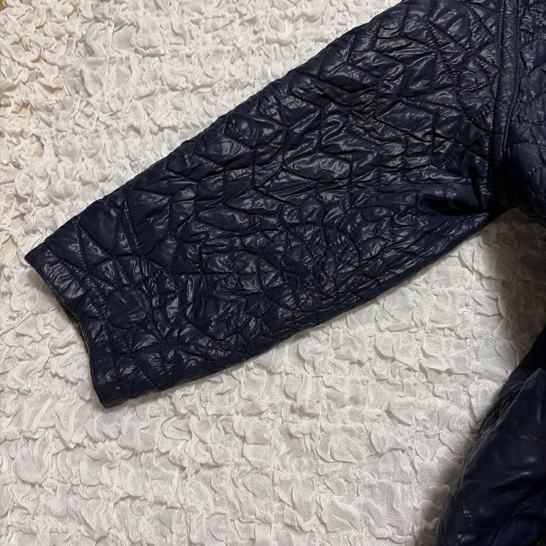 MISSONIミッソーニ モヘアリバーシブルコート キルティング オレンジタグ