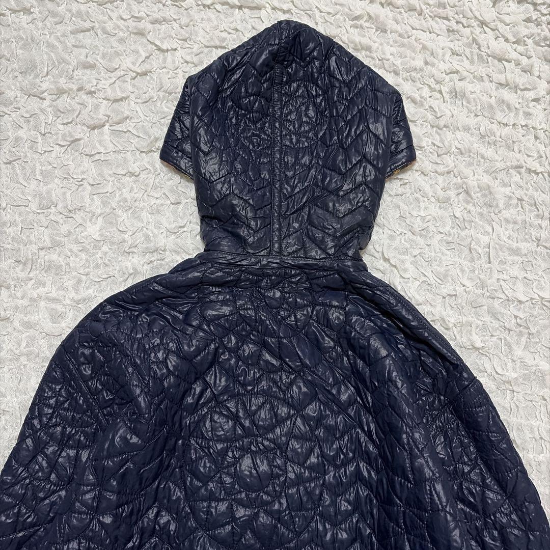 MISSONIミッソーニ モヘアリバーシブルコート キルティング オレンジタグ