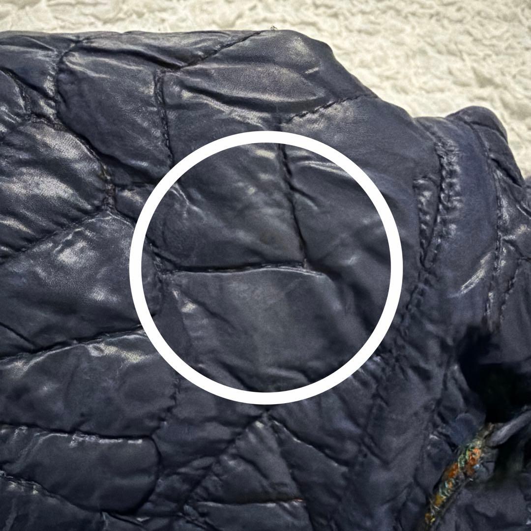 MISSONIミッソーニ モヘアリバーシブルコート キルティング オレンジタグ