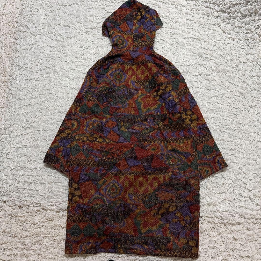 MISSONIミッソーニ モヘアリバーシブルコート キルティング オレンジタグ