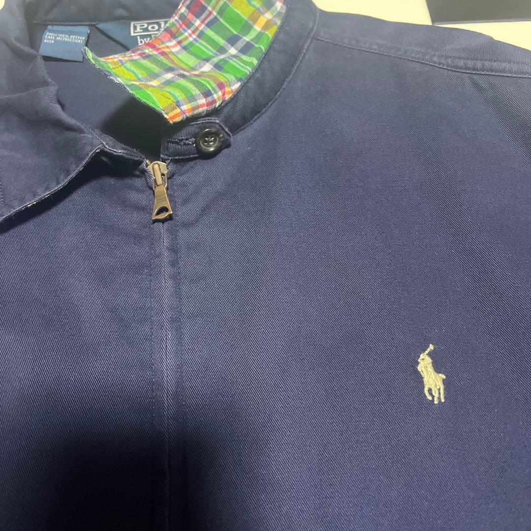 POLO ラルフローレン　ドリズラー スウィングトップ ネイビー　L