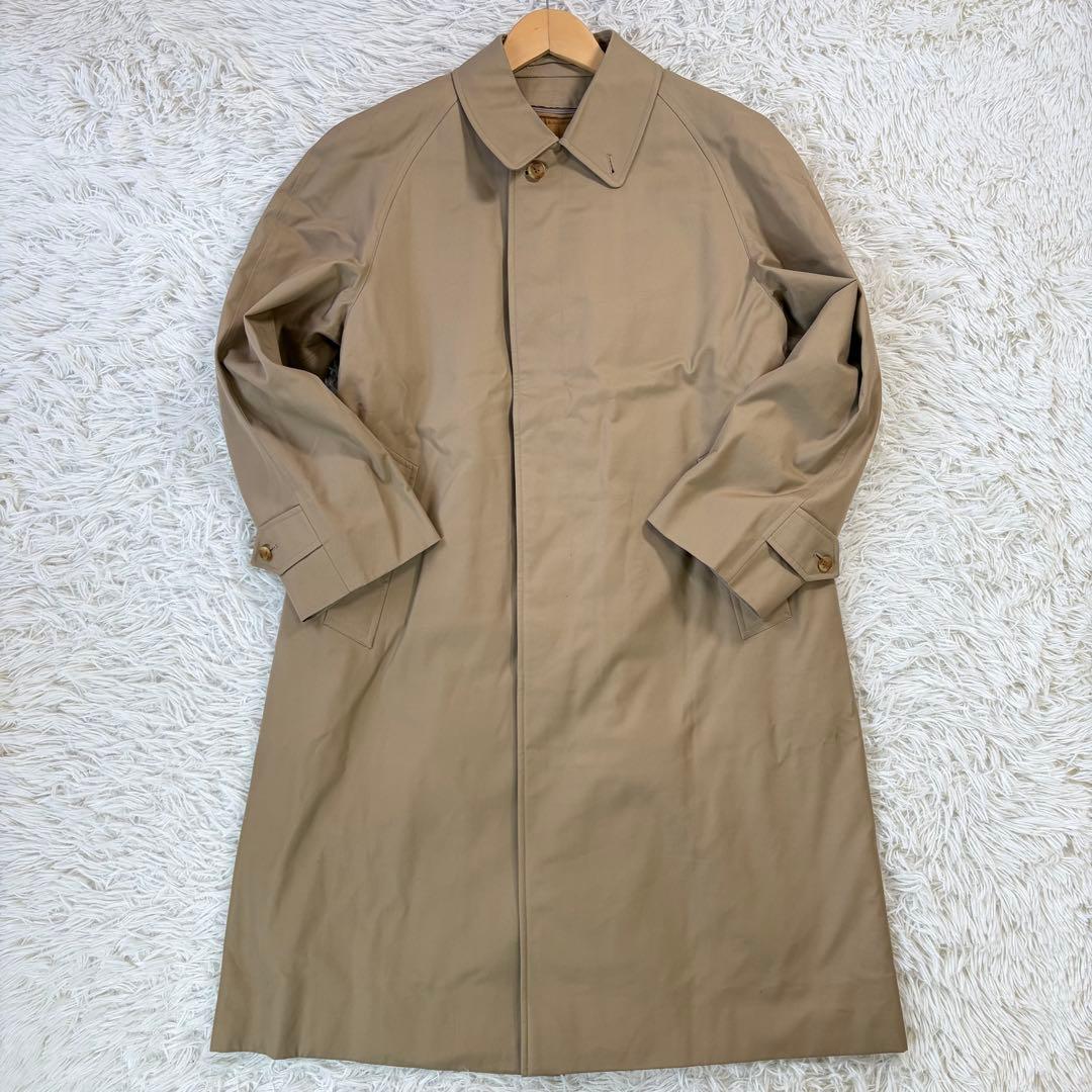 極美品✨バーバリー　ステンカラーコート ノバチェック ライナー付 ベージュ
