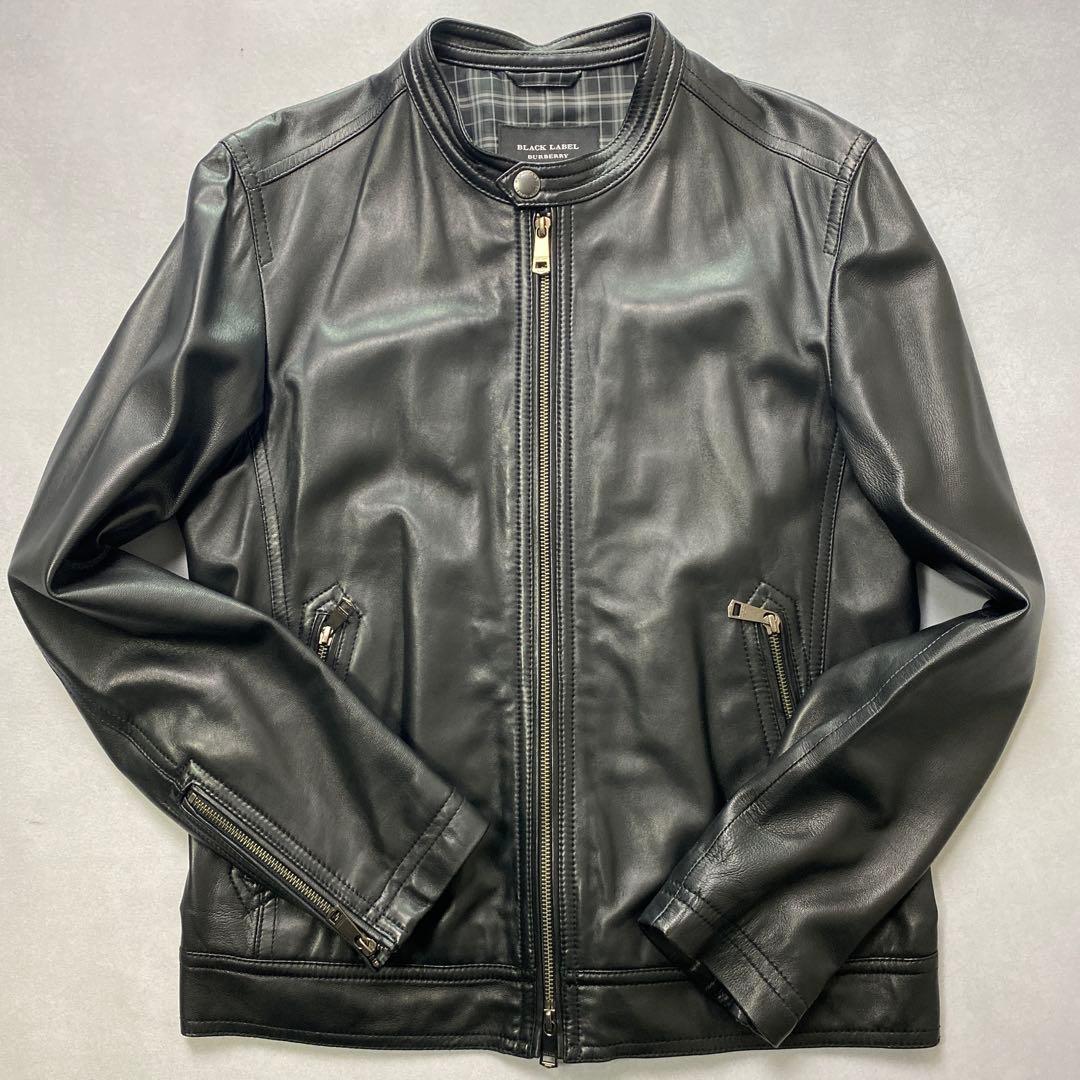 BURBERRY BLACK LABEL シングルライダース