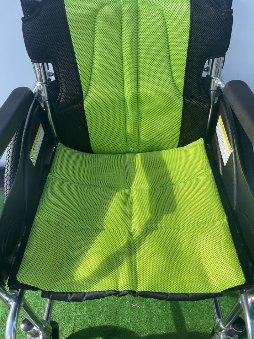 カドクラチャップス禅ライト グリーン G201-GR 自走介助兼用車椅子