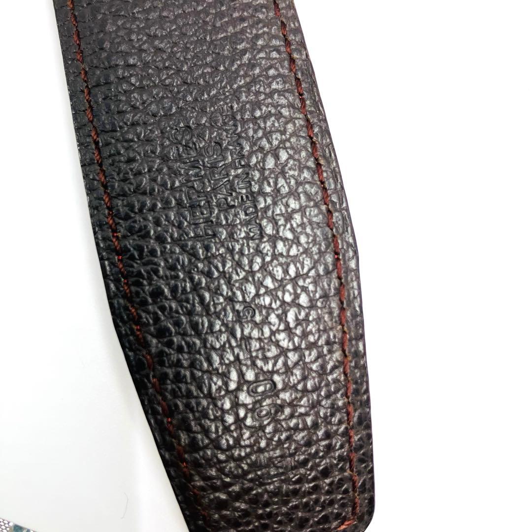 エルメス HERMES ベルト シェーヌダンクル リバーシブル サイズ90