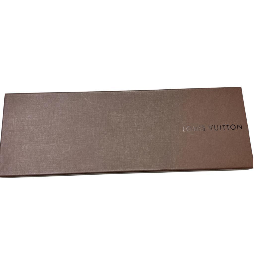 未使用　箱あり　ヴィトン ネクタイ 青　ストライプ 高級　ビジネス プレゼント