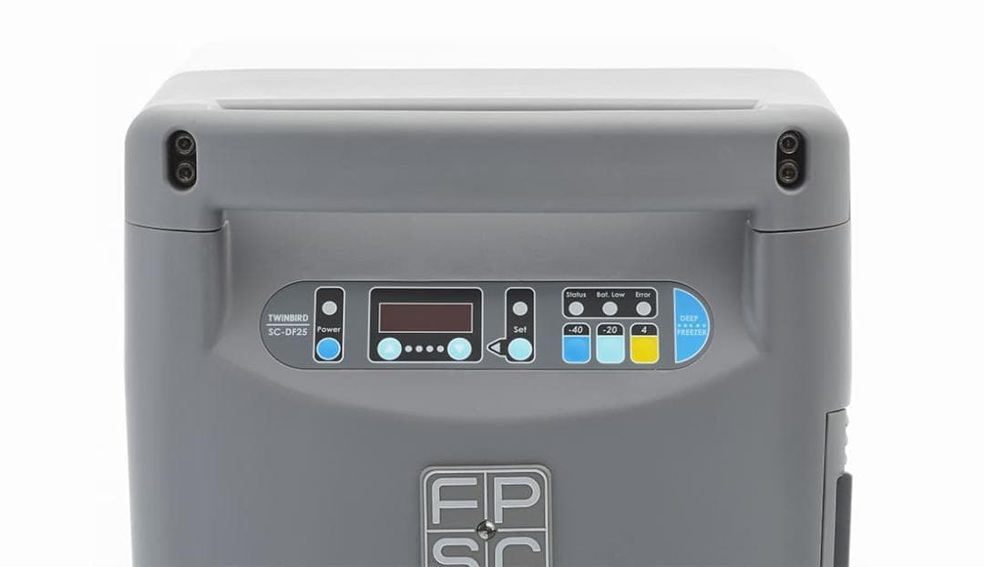 未使用●TWINBIRD●ポータブル冷凍冷蔵庫 DEEP FREEZER 25L