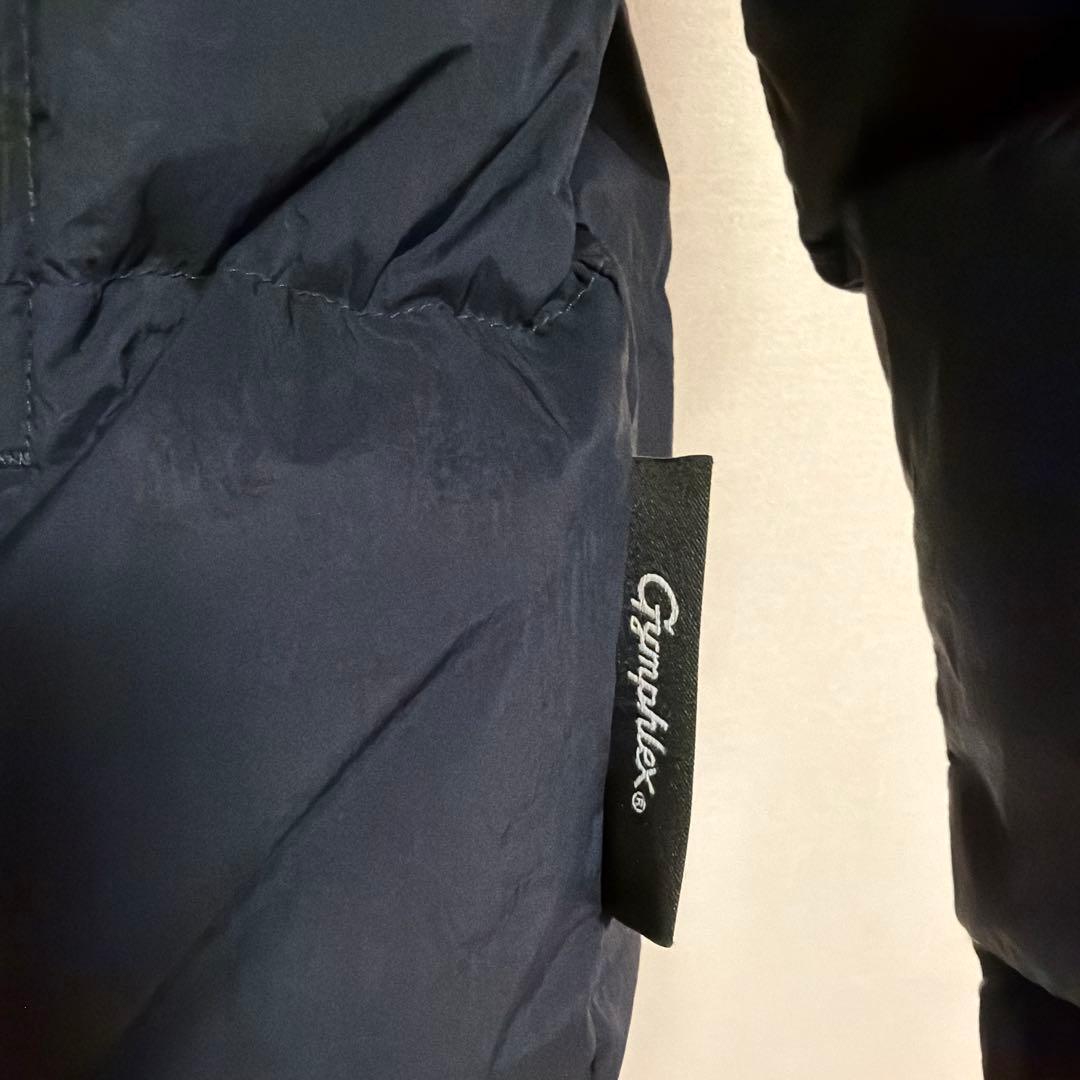 Gymphlex ネイビー ダウンジャケット