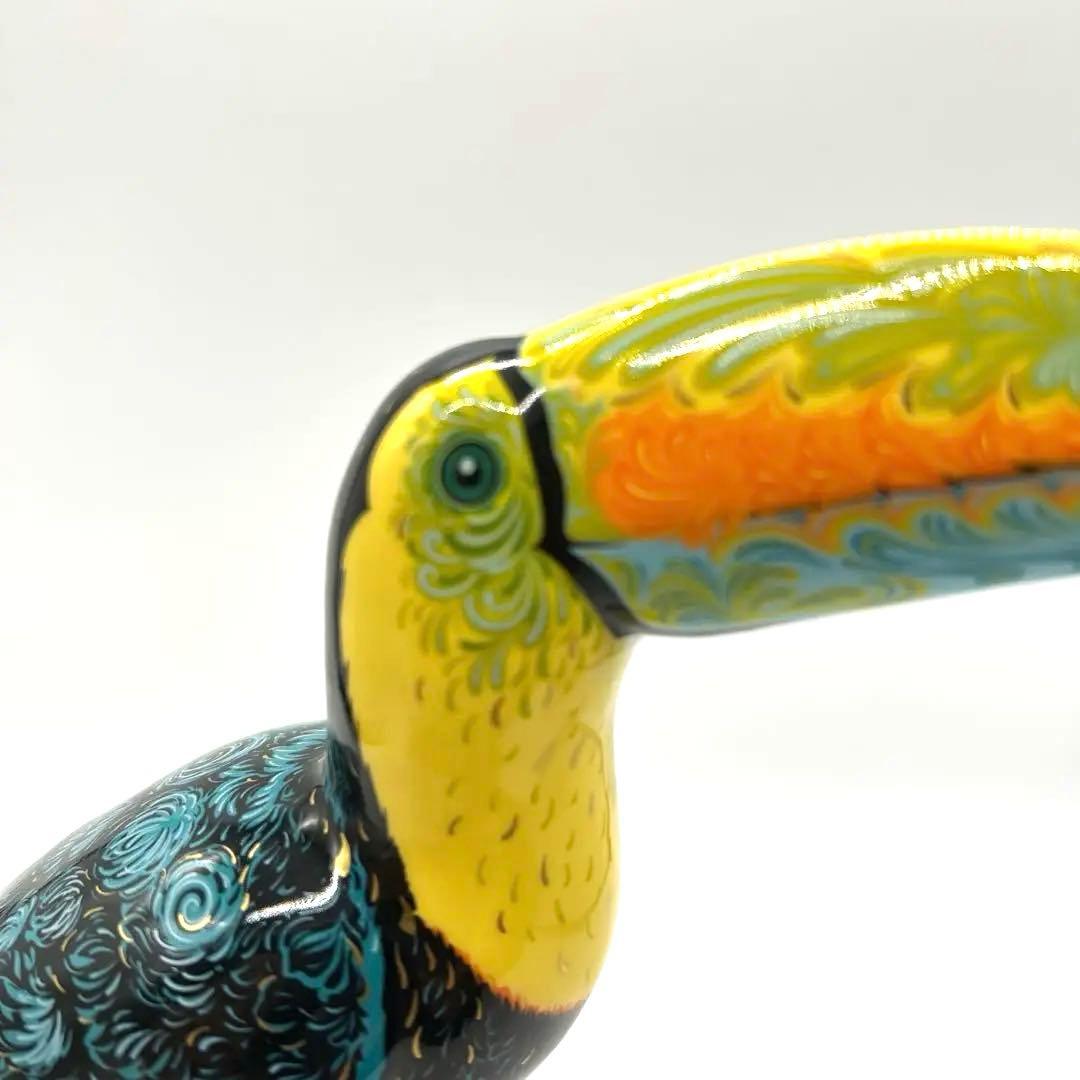 トゥカン鳥の置物(オオハシ)