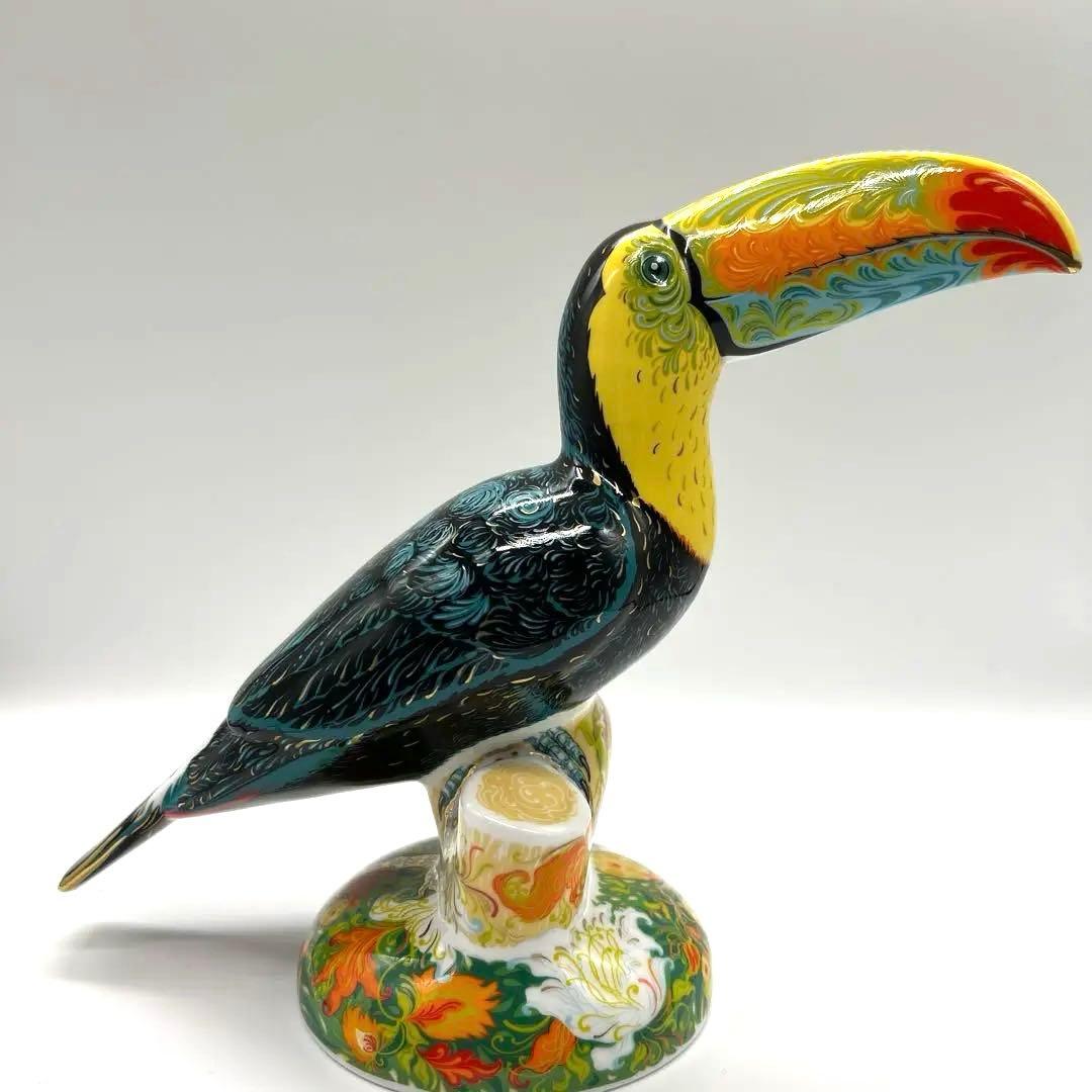 トゥカン鳥の置物(オオハシ)