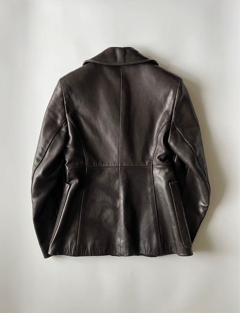 ジャケット・アウター FW1994 PRADA WOMEN LEATHER JACKET